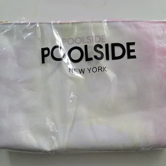 Pooside New York Accessories - Poolside New York White Wristlet Pouch